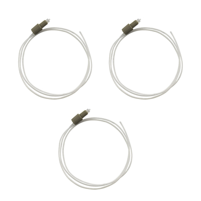 Tubo de conexão com conexão 1/4″-28, 0,5 mm x 700 mm (pacote com 3)