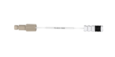 Conector de nebulizador UniFit - 1/4″-28 Sem flange, 0,50 mm DI x 95 mm