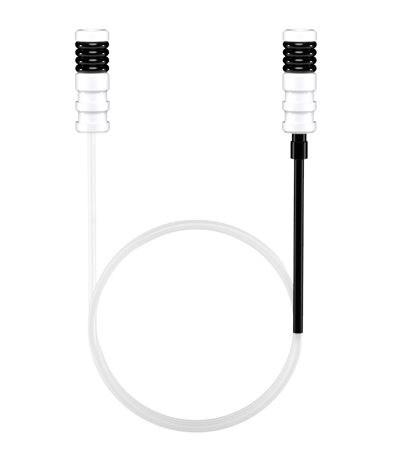 Linha de conexão da probe 0,25 mm DI (Preto) — PN 70-803-2030