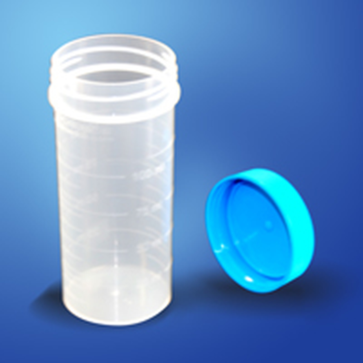 DigiTUBE, 100ml, NRL, com tampas (pacote com 300)