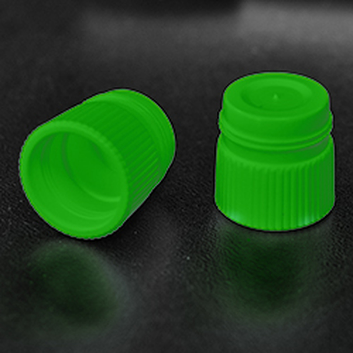Tampas Verdes para Tubos Autosampler (pacote com 1000 unidades) — PN 010-515-680