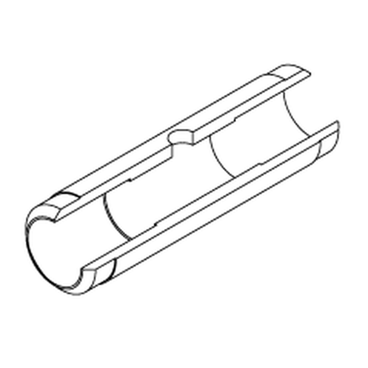 Tubo de Platina Pirolítico (10 unidades) — PN 030-110-002