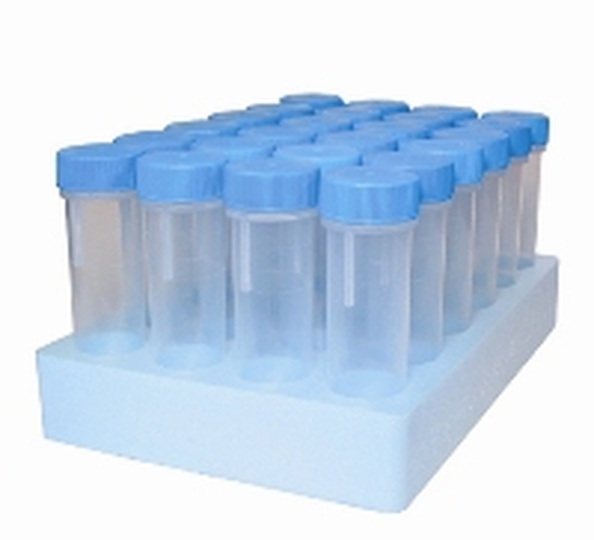 Suporte de espuma para armazenamento 50ml (5 por pacote)