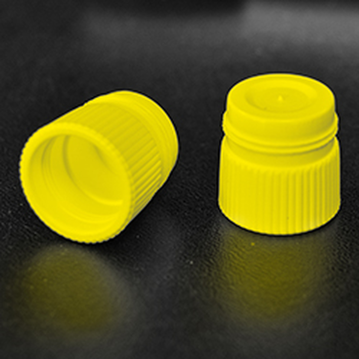 Tampas Amarelas para Tubos Autosampler (pacote com 1000 unidades) — PN 010-515-630