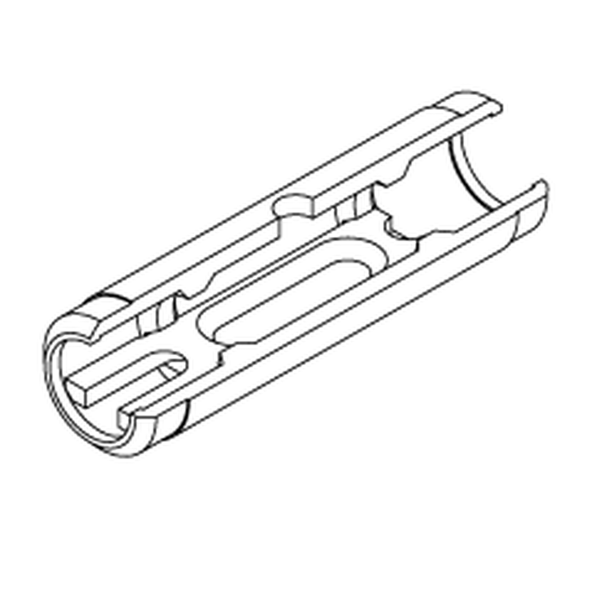Tubo de Plataforma de Grafite Bifurcado (pacote com 10 unidades) — PN 030-110-004