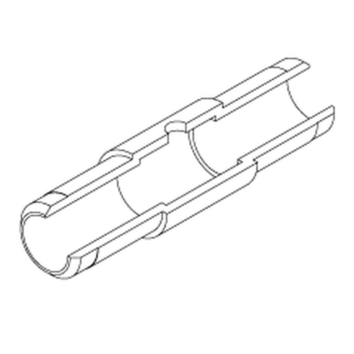 Tubo de Injeção Externa Volumétrica Revestido com Pirolítico (10 unidades) 90°