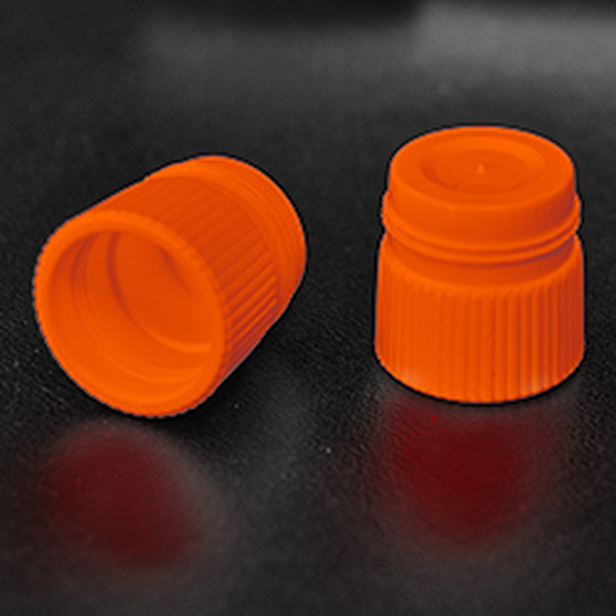 Tampas Laranja para Tubos Autosampler (pacote com 1000 unidades) — PN 010-515-640