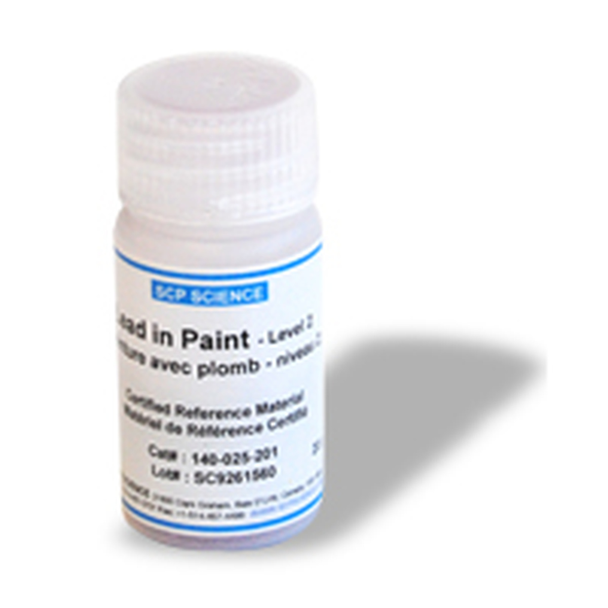 Padrão CRM de Chumbo em Tinta – Nível 2 (20 g) — PN 140-025-201