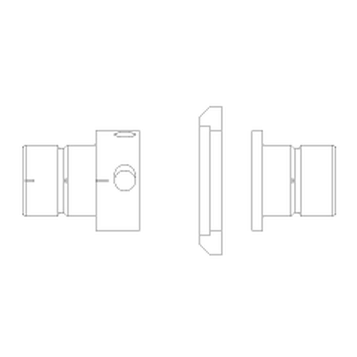 Contatos HGA com Orifício para Sensor (conjunto com 3 unidades)