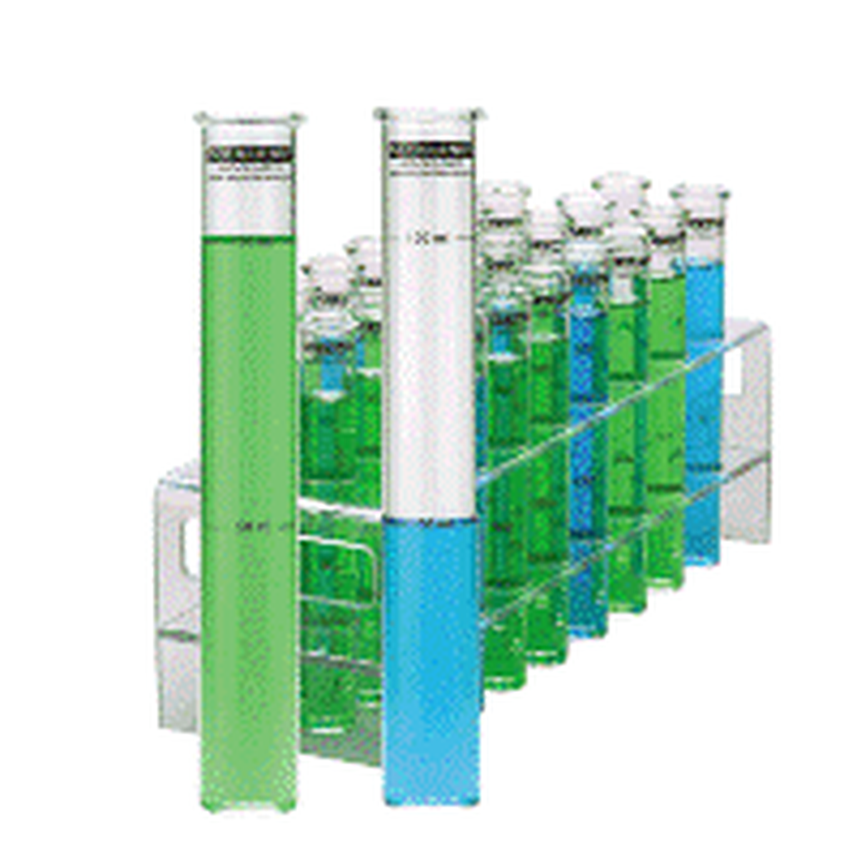 Tubo de Vidro 100ml para Bloco 50ml, pk/6