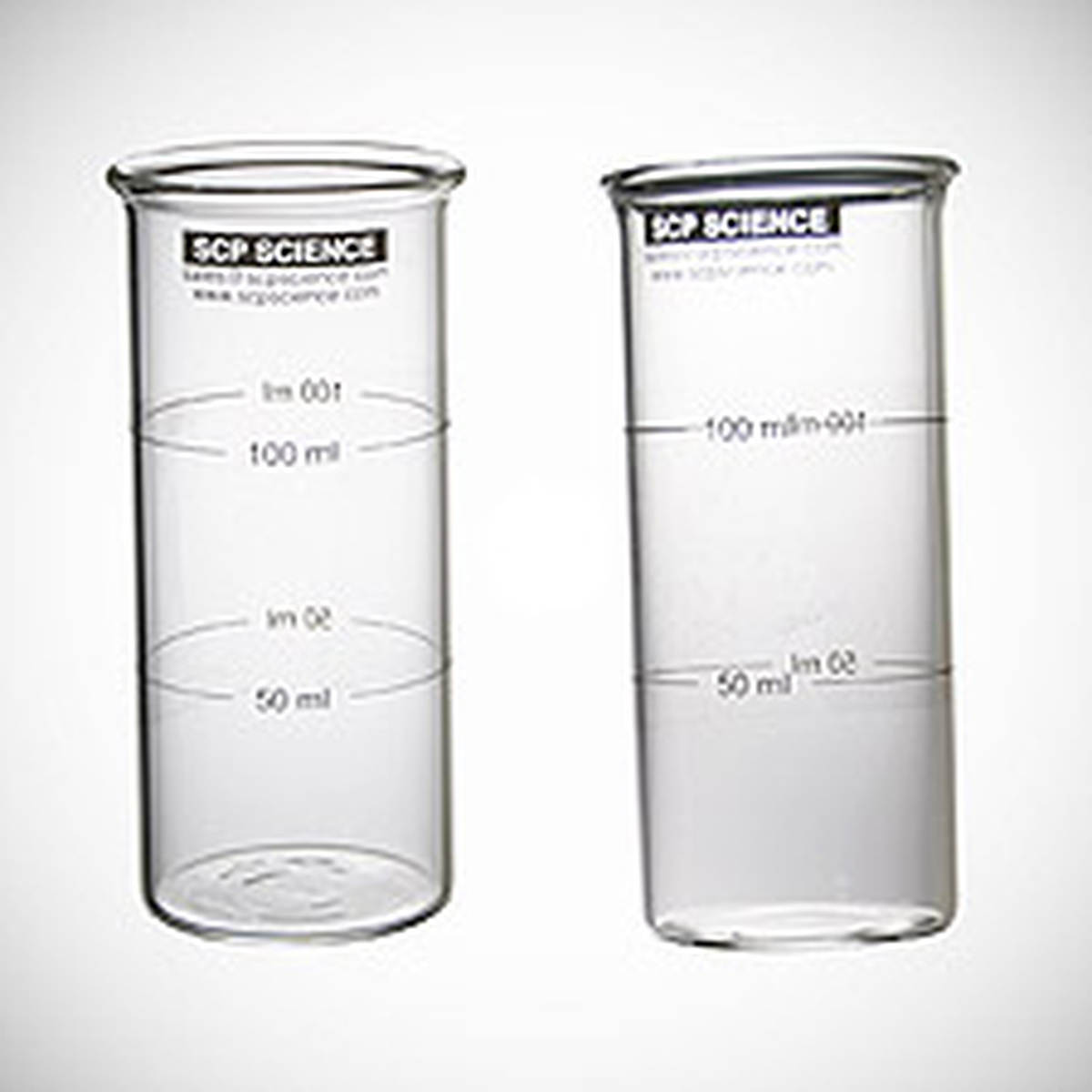 Tubo de Vidro Boro 100 Cal 50/100ml (pacote com 6 unidades)