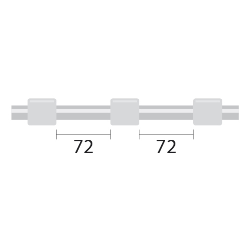 Tubo para bomba peristáltica de PVC ProLok, 3 tags 1,02 mm DI branco/branco (pacote com 12)