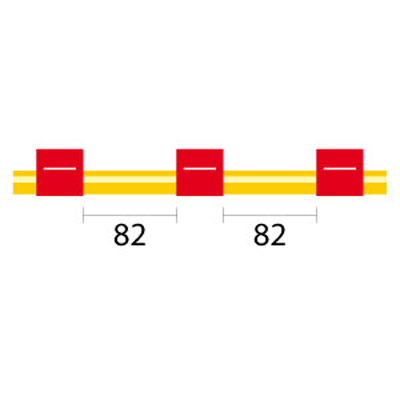 Tubo para bomba peristáltica de Solva Flex, 3 tags 1,14 mm DI vermelho/vermelho (pacote com 12)
