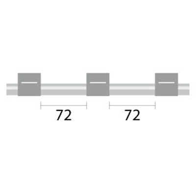 Tubo para bomba peristáltica de PVC, 3 tags 1,30 mm DI cinza/cinza (pacote com 12)