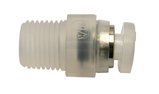 Adaptador Reto de PP 4mm