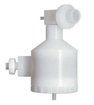 Câmara de nebulização Tracey PFA44 com entrada auxiliar, ScrewLok e Helix CT