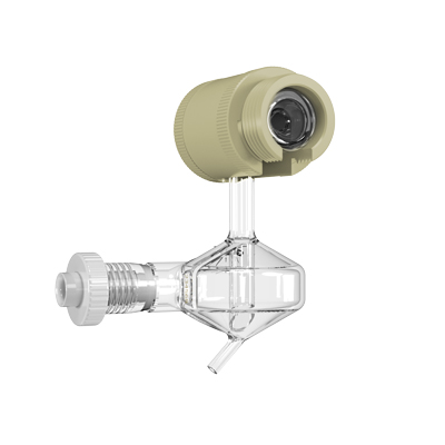 Câmara de nebulização Twinnabar com Helix CT e montagem por rosca