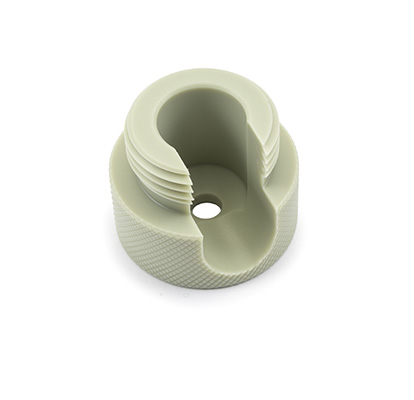 Adaptador montagem por rosca CSC com porta auxiliar para PerkinElmer Elan
