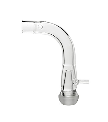 Adaptador de quartzo MB19 de 90° com entrada auxiliar