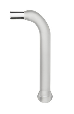 Adaptador de junta esférica em ângulo reto, 105 mm de comprimento