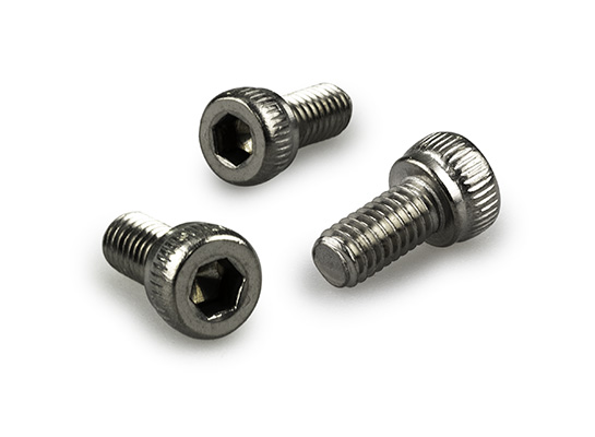 Parafuso de cabeça cilíndrica M4 X 8 (pacote com 3)