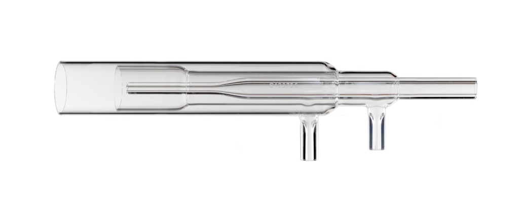 Tocha de quartzo de baixa vazão com injetor de 1,4 mm para 700ES ou Vista Radial