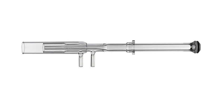 Tocha de Quartzo para ICP Injetor 1,5 mm com braços laterais 4 mm para ARL Mini