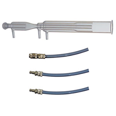 Tocha de quartzo com injetor de 3,0 mm, Gás de proteção (sheath gas) e Conexões para Spectro EOP