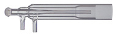 Tocha de quartzo com injetor de 2,3 mm para Analytik Jena