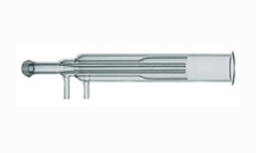 Tocha de quartzo com injetor de 2,5 mm com gas conexões para Spectro EOP