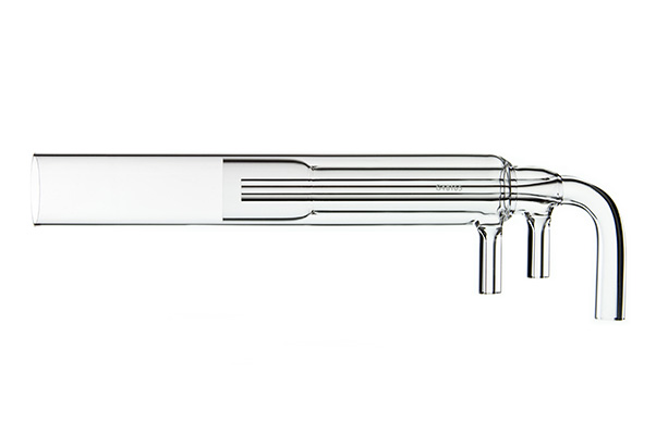 Tocha de quartzo com curva de 90° e 1,8 mm Capilar Injetor para 700-ES ou Vista Axial