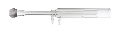 Tocha de quartzo com injetor de 1,2 mm, braços laterais com DE de 4 mm com S19 para Spectro SOP