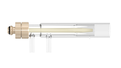 Tocha semidesmontável com injetor de alumina de 2,4 mm de diâmetro interno
