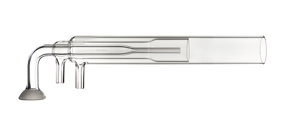 Tocha de quartzo (Orgânicos) RA/FS13 e injetor de 0,8 mm para 700-ES ou Vista Axial