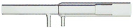 Corpo de quartzo da tocha semidesmontável, braços laterais com DE de 6 mm para Finnigan Element