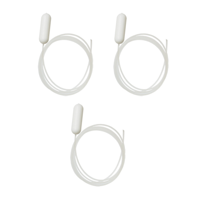 Tubo de reagente 1,6 mm DE x 1,0 mm DI x 1400 mm de comprimento com peso de PTFE pesado (pacote com 3)
