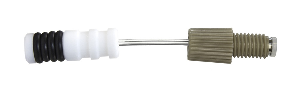 Conector de nebulizador 60 mm x 0,25 mm DI x 1,58 mm DE