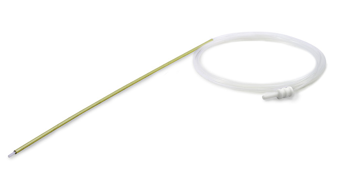 Sonda (sonda) em PTFE Revestida com Polimida 0,5 mm DI com Conector EzyFit