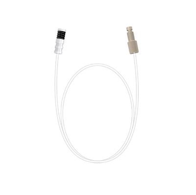 Conector de nebulizador UniFit - 1/4-28 Sem flange, 0,75 mm DI x 400 mm