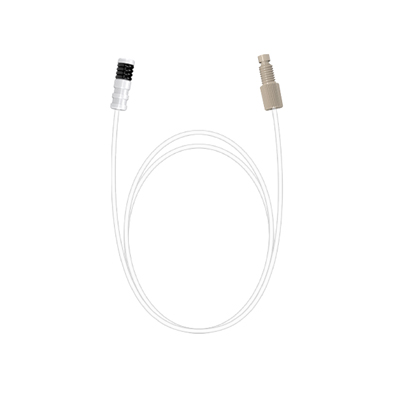 Conector de nebulizador UniFit — 1/4-28 sem flange, DI de 0,25 mm x 500 mm