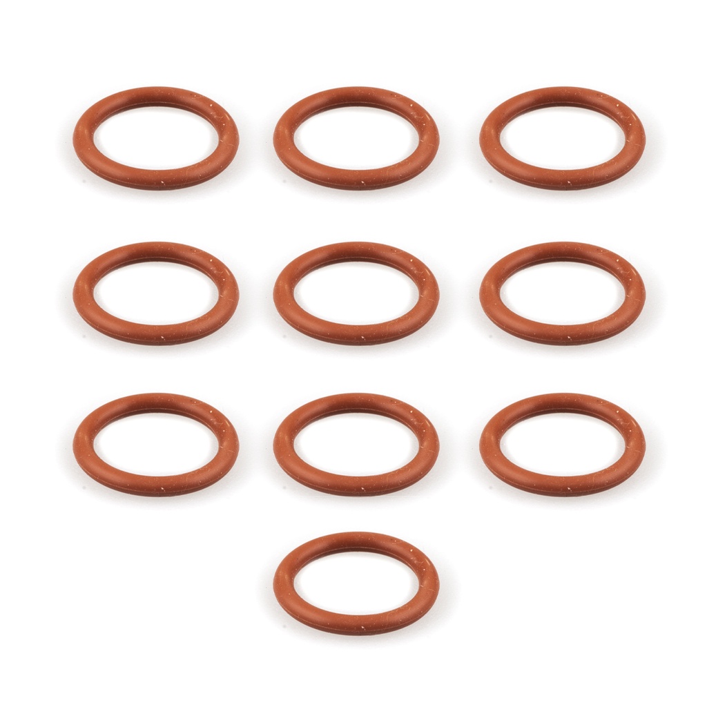 O-rings de silicone 22x1.8S70 (pacote com 10)