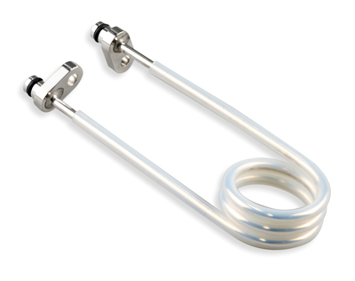 Bobina de RF banhada a prata e revestida com PTFE