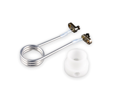 Bobina de RF de prata, revestido com PTFE para Thermo Scientific iCAP Q, MX série