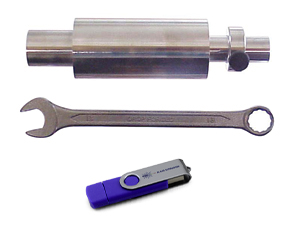 Kit de ferramentas para instalação de bobina de RF para JY
