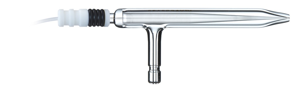 Nebulizador SeaSpray DC 0,4mL/min com 0,25mm DI x 1,6mm DE Tubo de amostra para ICP-OES Agilent Vista/700-ES, ICPs Leeman (todos os modelos), ICP-MS Thermo Neptune