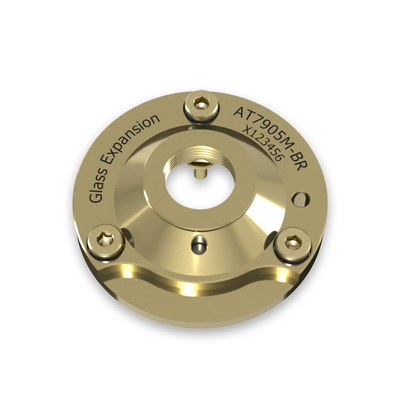 Base adaptadora de skimmer de latão para Agilent 7900 m lente