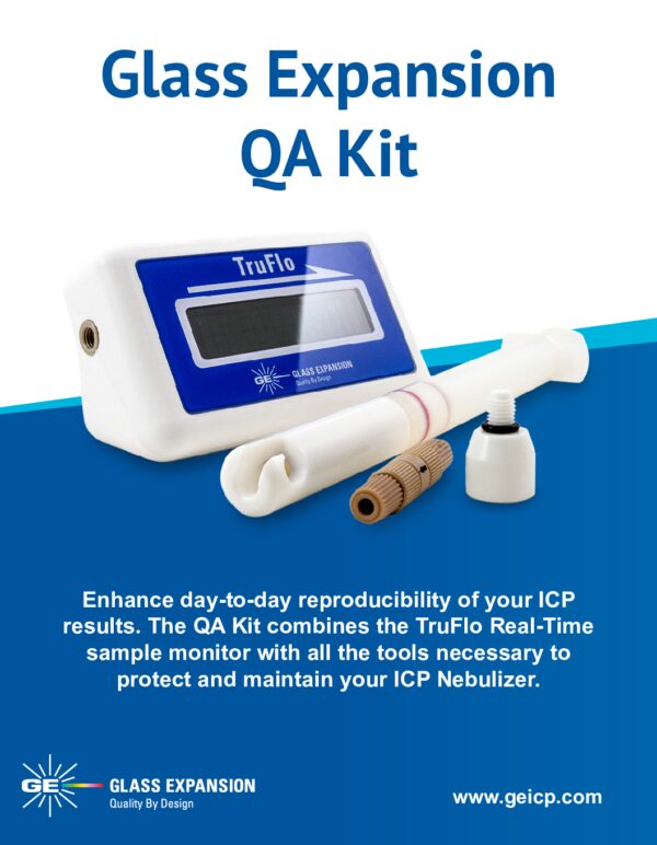Capa de QA Kit: Kit de manutenção e monitoramento de nebulizadores